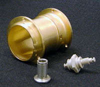 Turned components (metal and plastics)